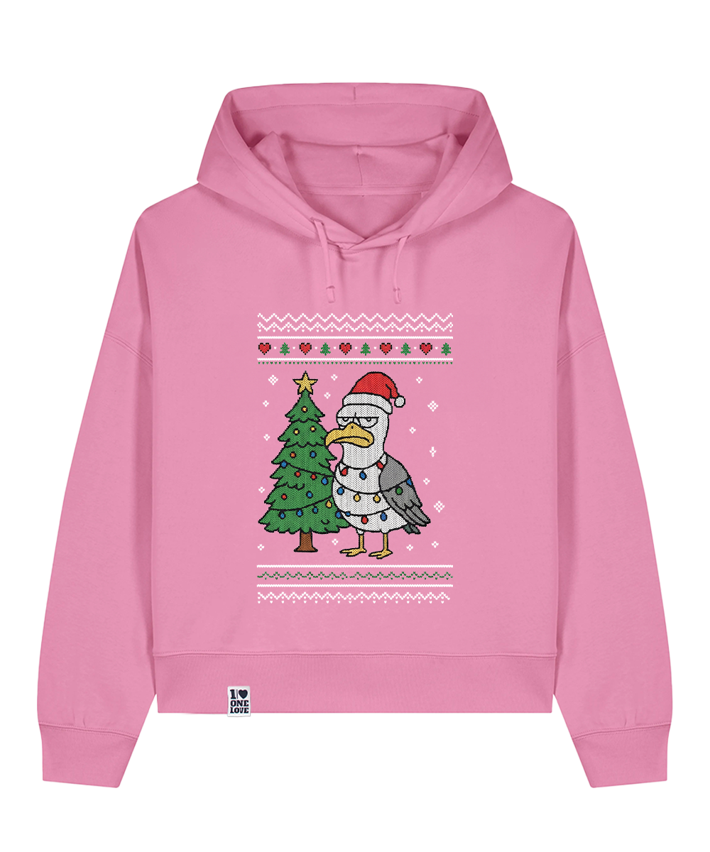 Angry Christmas  - Damen Hoodie | Bio-Baumwolle | Xmas Edition