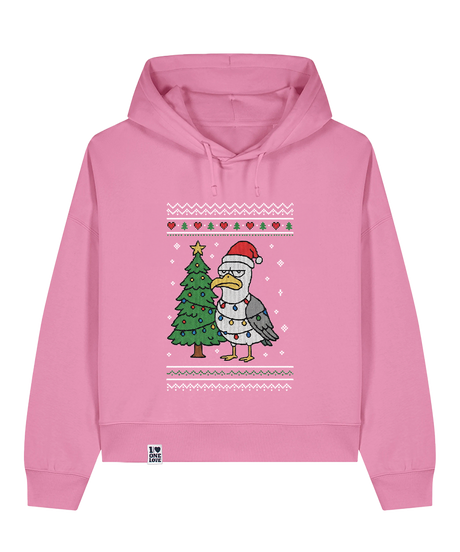 Angry Christmas  - Damen Hoodie | Bio-Baumwolle | Xmas Edition