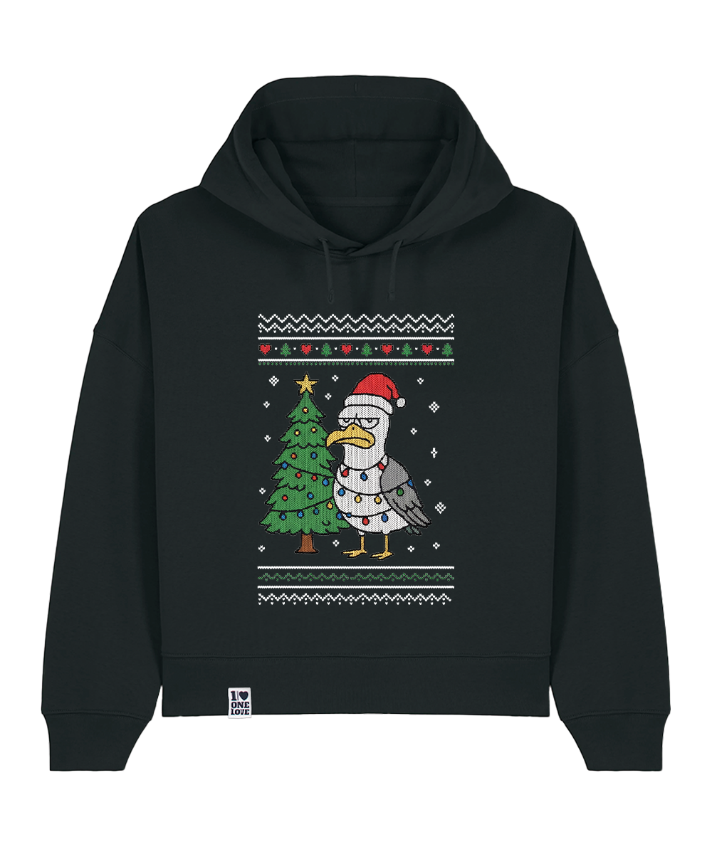 Angry Christmas  - Damen Hoodie | Bio-Baumwolle | Xmas Edition