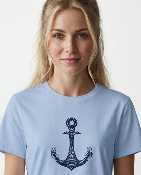 Anker  - Damen Shirt | 100% Bio-Baumwolle