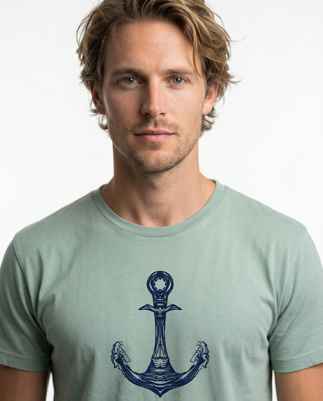 Anker  - Herren Shirt | 100% Bio-Baumwolle