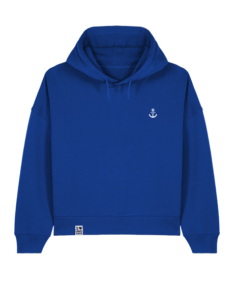 Unser Klassiker - Damen Premium Hoodie | Bio-Baumwolle | Edler Stick