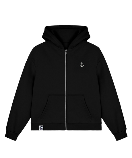 Unser Klassiker  - Sweatjacke | Bio-Baumwolle | Edler Stick