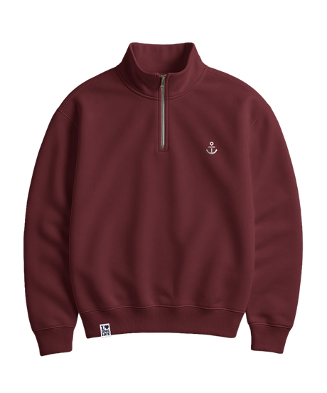 Unser Klassiker  - Unisex Premium Zipper | 100% Bio-Baumwolle | Edler Stick