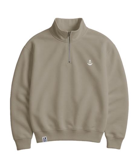 Unser Klassiker  - Unisex Premium Zipper | 100% Bio-Baumwolle | Edler Stick