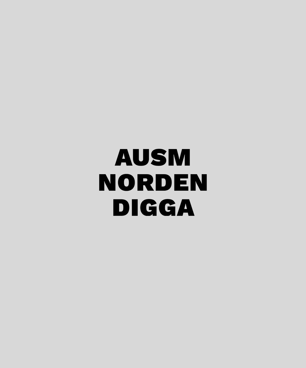 Ausm Norden Digga  - Emaille Tasse