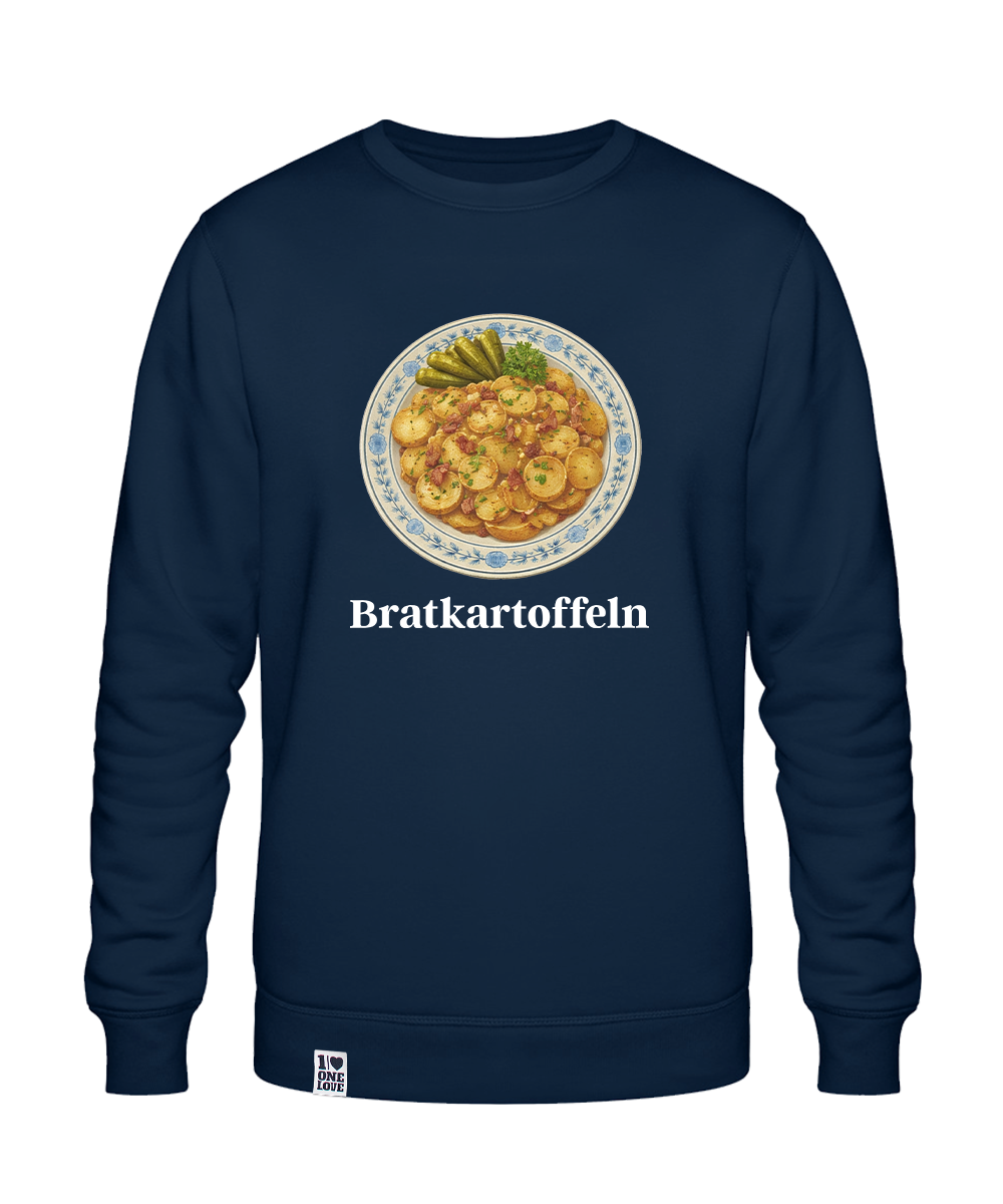 Bratkartoffeln  - Unisex Sweater | Bio-Baumwolle | 100% Omas Küche