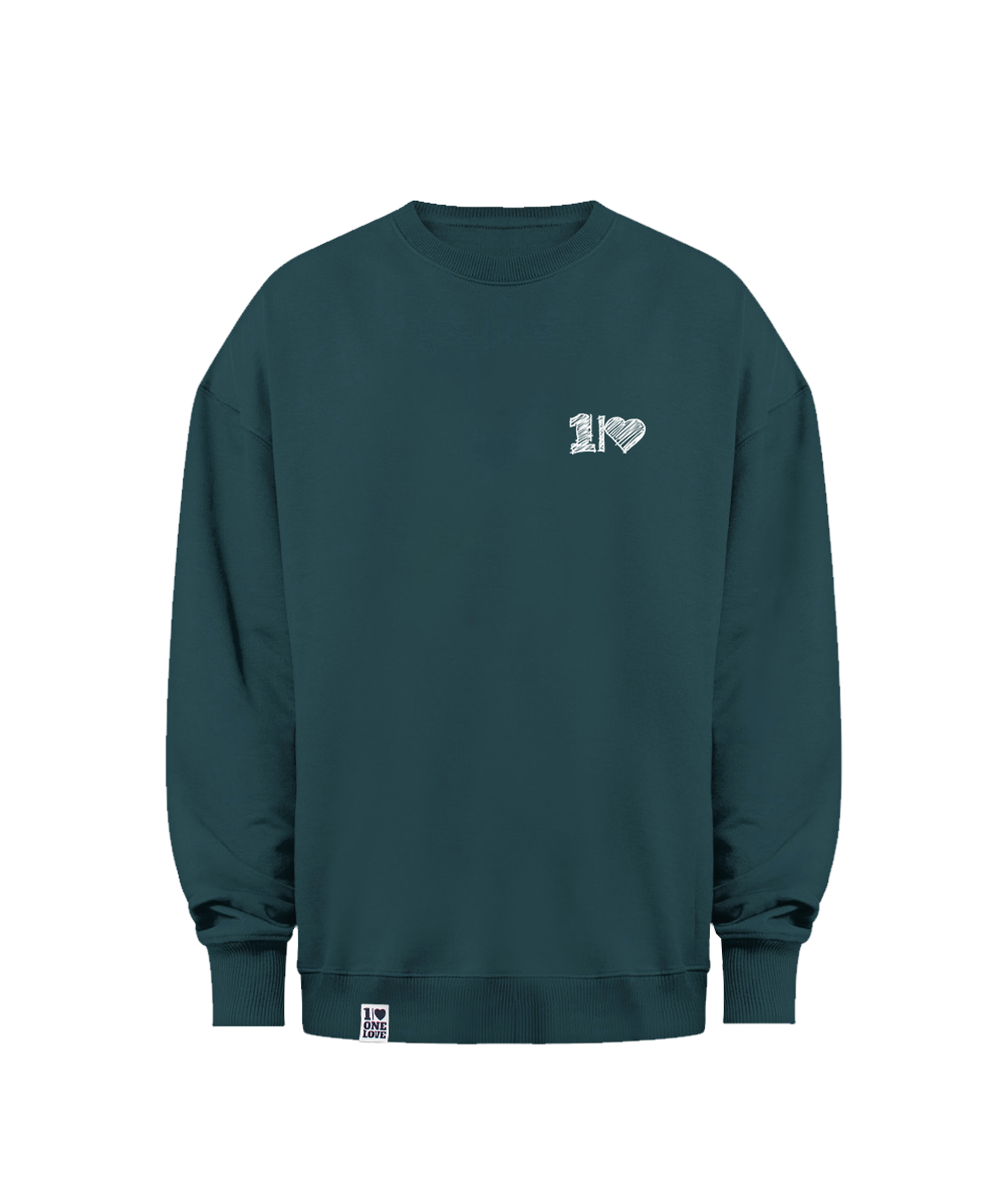 Onelove Collage  -  Oversized HighQuality Unisex Sweater