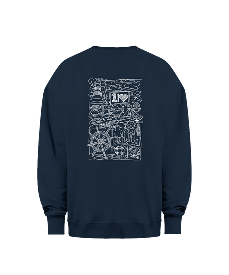 Onelove Collage  -  Oversized HighQuality Unisex Sweater