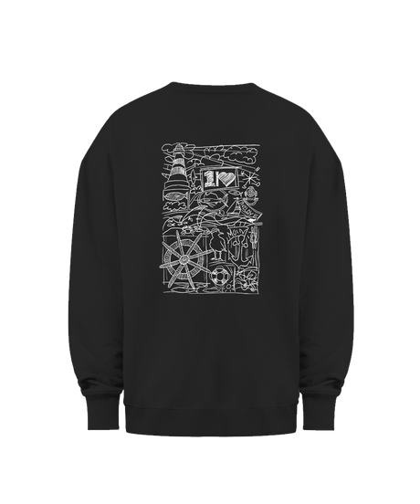 Onelove Collage  -  Oversized HighQuality Unisex Sweater