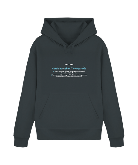 Definition eines Norddeutschen  - Unisex Hoodie | 100% Baumwolle