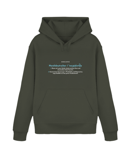 Definition eines Norddeutschen  - Unisex Hoodie | 100% Baumwolle