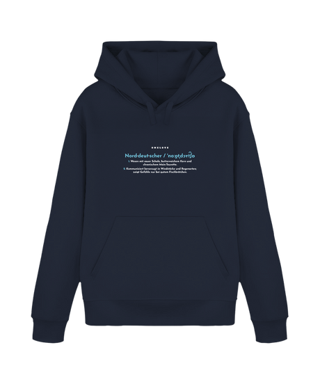 Definition eines Norddeutschen  - Unisex Hoodie | 100% Baumwolle