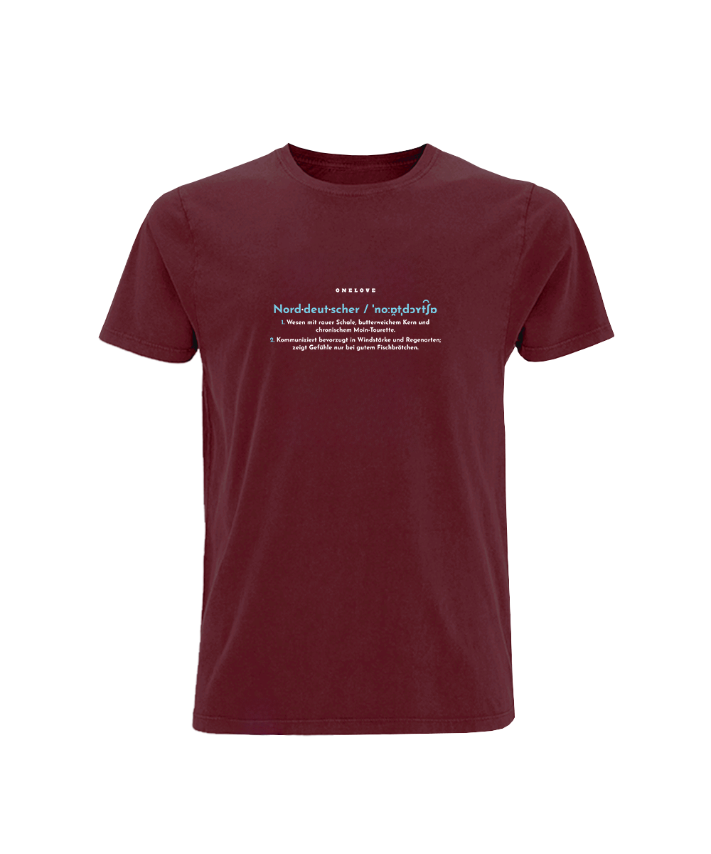 Definition eines Norddeutschen  - Herren Shirt | 100% Baumwolle