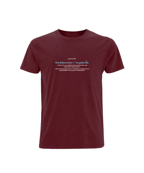 Definition eines Norddeutschen  - Herren Shirt | 100% Baumwolle