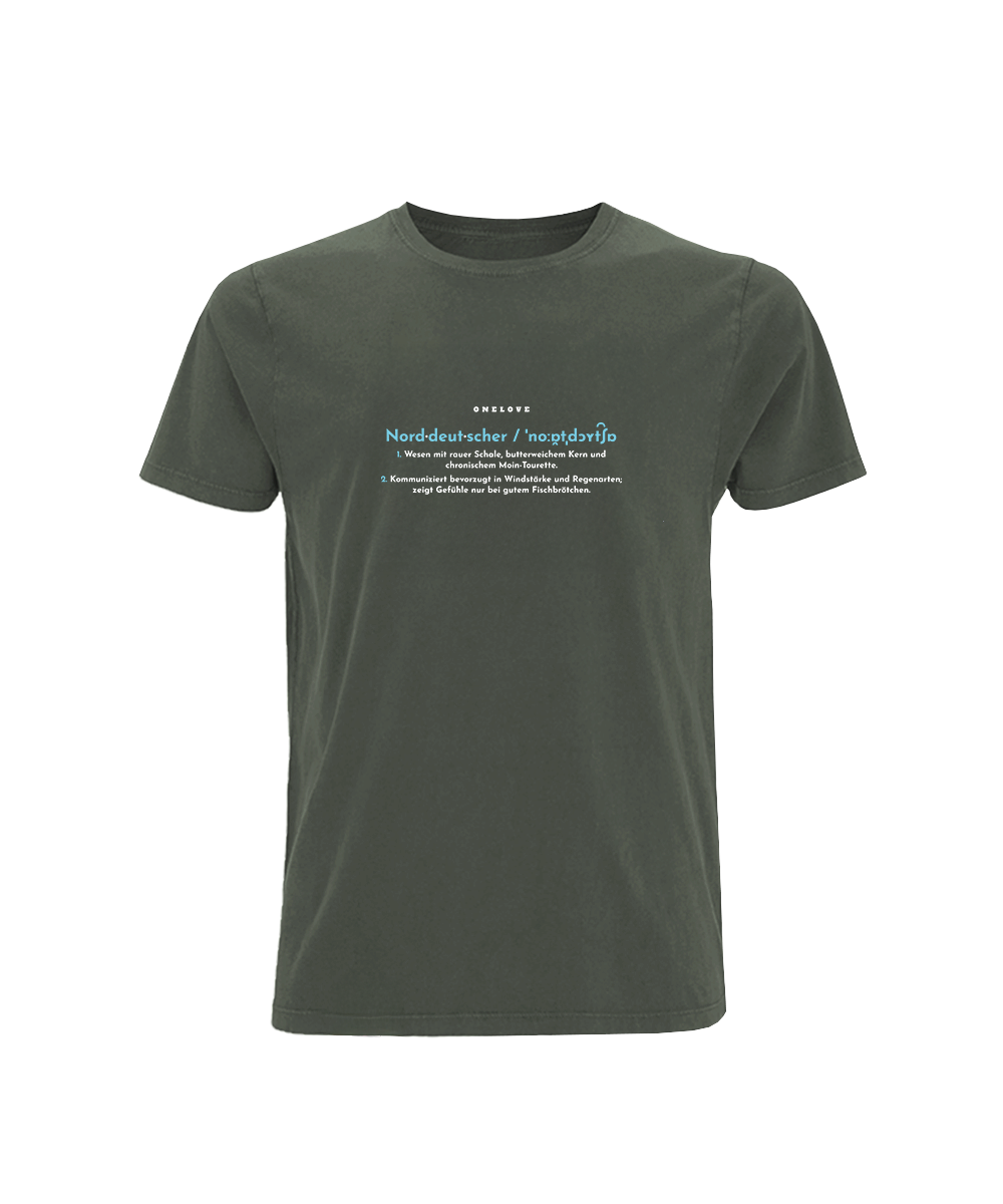 Definition eines Norddeutschen  - Herren Shirt | 100% Baumwolle