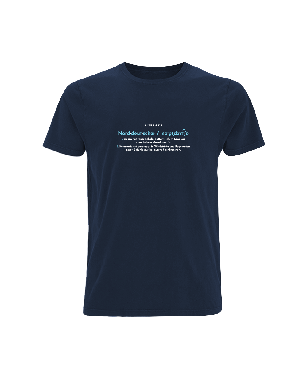 Definition eines Norddeutschen  - Herren Shirt | 100% Baumwolle
