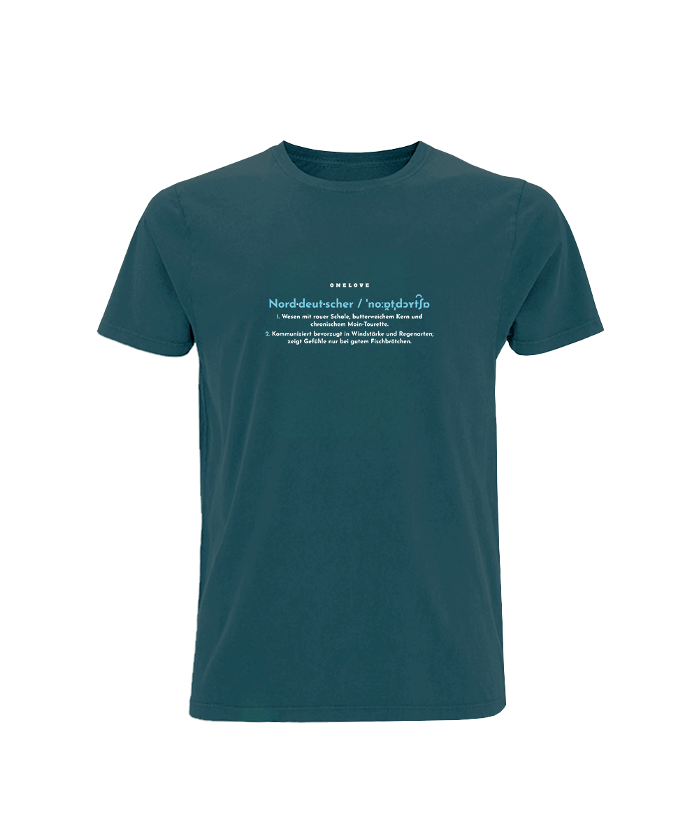 Definition eines Norddeutschen  - Herren Shirt | 100% Baumwolle
