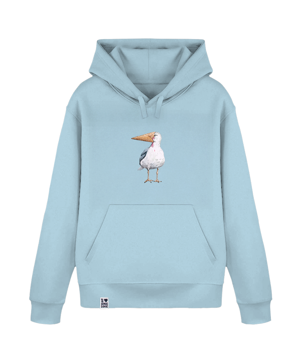 Eisvogel  - Unisex Hoodie | 100% Bio-Baumwolle