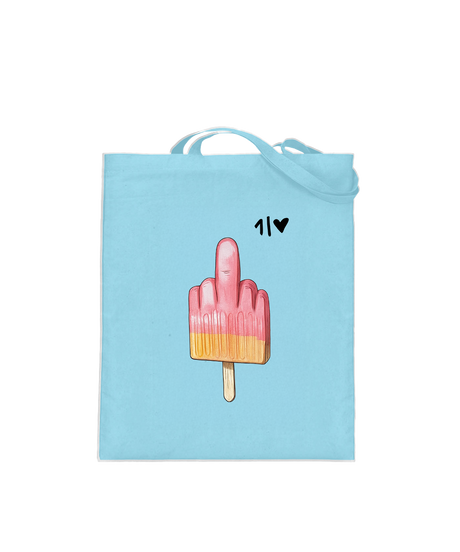 Mittelfinger Eis  - Jutebeutel