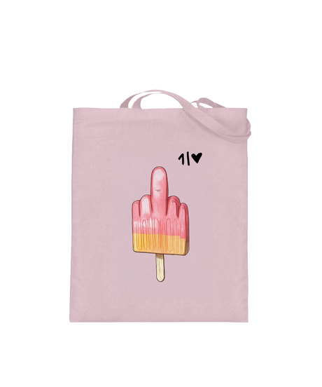Mittelfinger Eis  - Jutebeutel