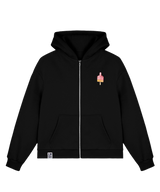 Mittelfinger Eis  - Unisex Sweatjacke