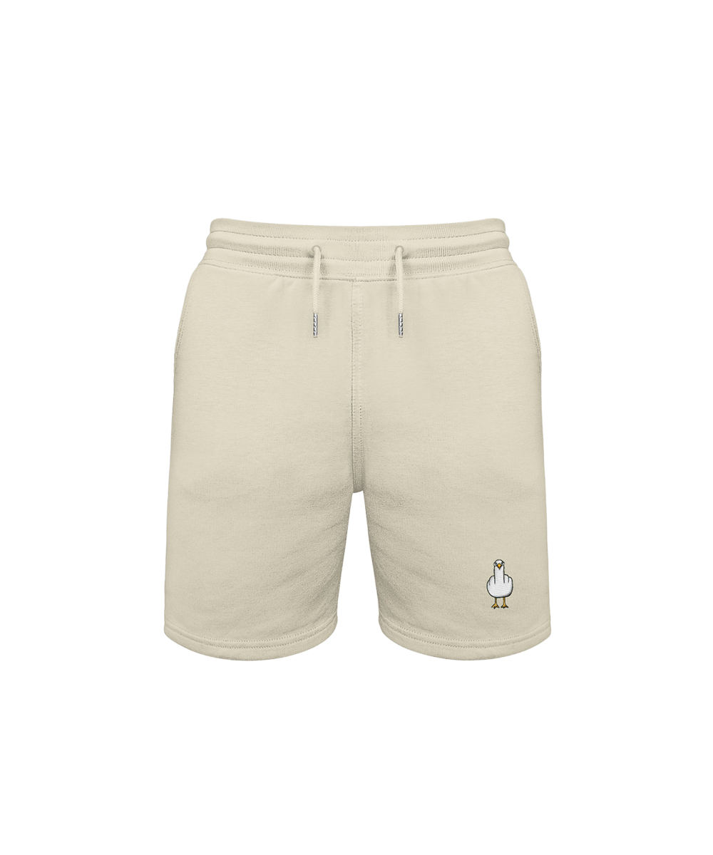 F**k You Möwe  - Shorts | Biobaumwolle | Edler Stick
