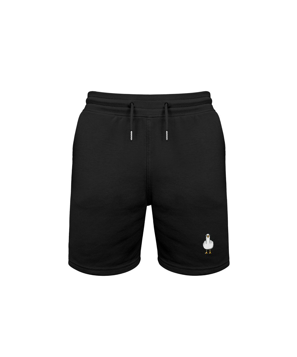 F**k You Möwe  - Shorts | Biobaumwolle | Edler Stick
