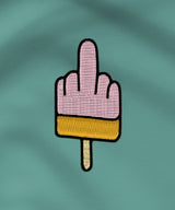 Mittelfinger-Eis  - Shorts | Biobaumwolle | Edler Stick