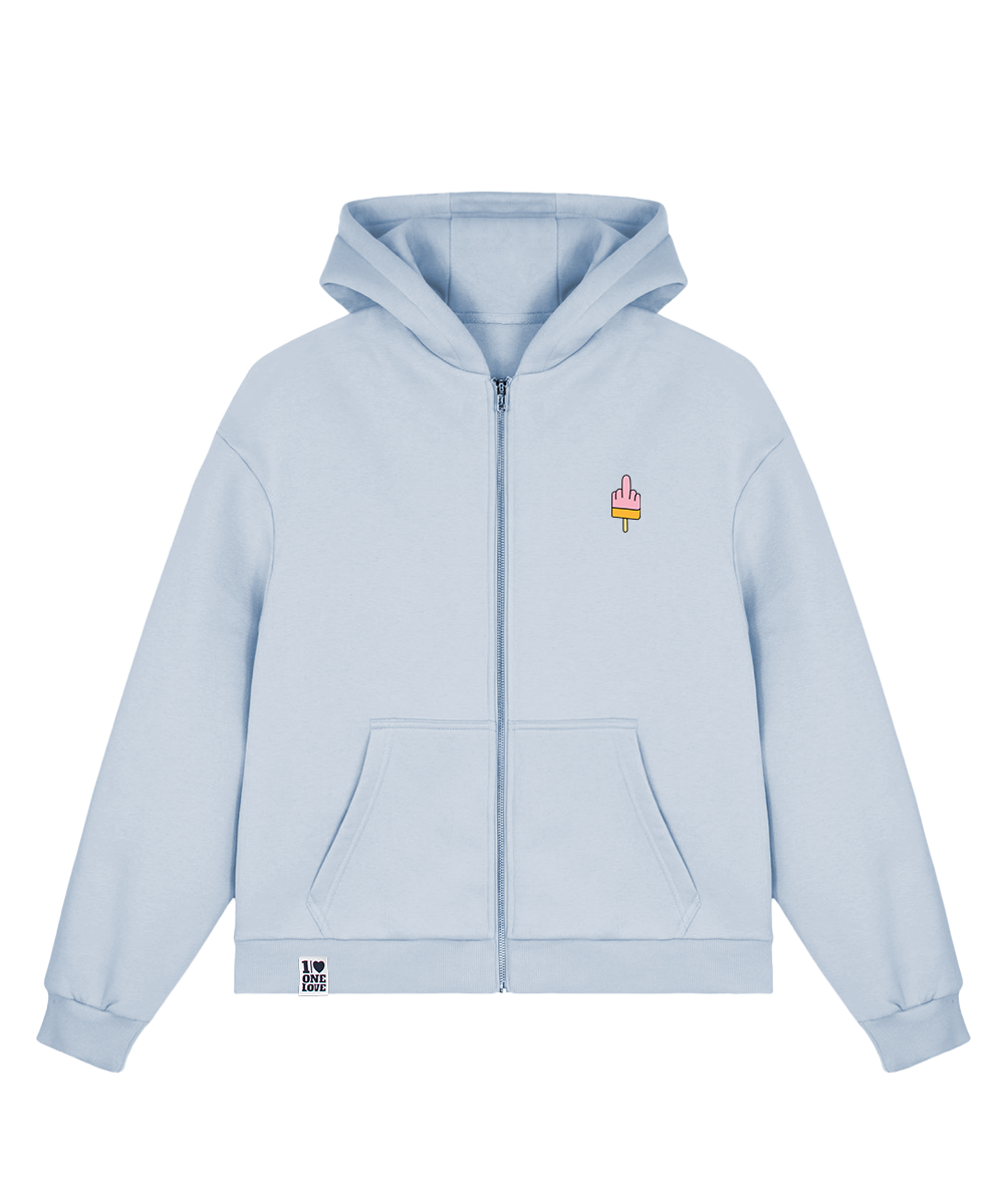 Mittelfinger Eis Stick  - Sweatjacke