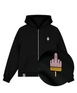 Mittelfinger Eis Stick  - Sweatjacke