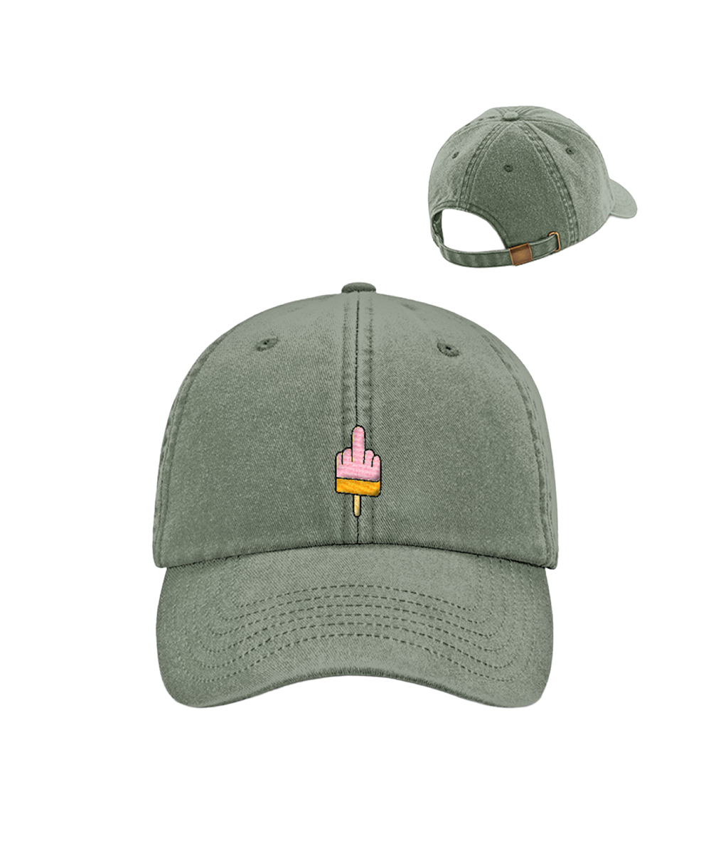 Flutschfinger  - Vintage Cap mit Stick