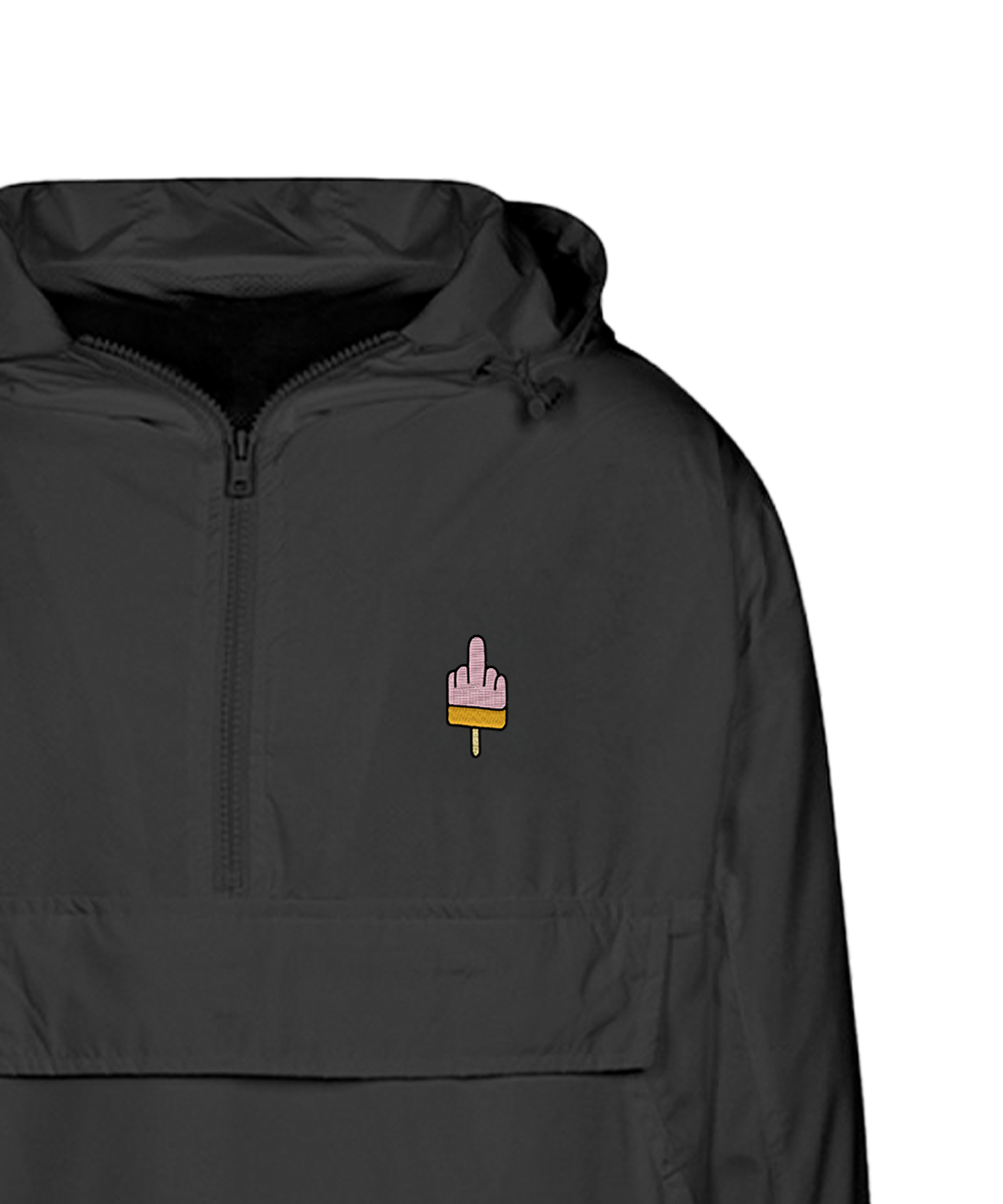 Mittelfinger-Eis  - Windbreaker | Edler Stick