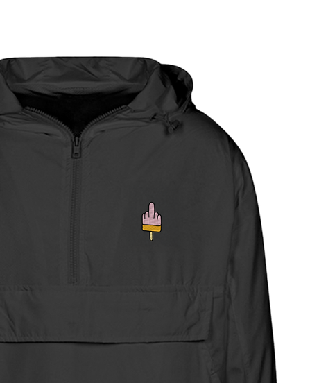 Mittelfinger-Eis  - Windbreaker | Edler Stick