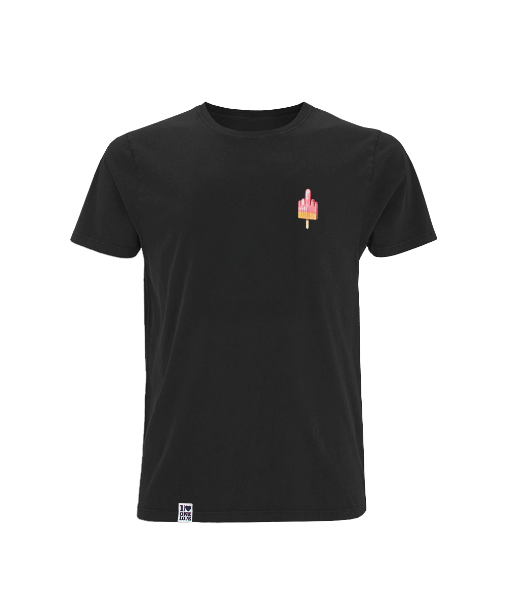 Mittelfinger Eis  - Herren Shirt