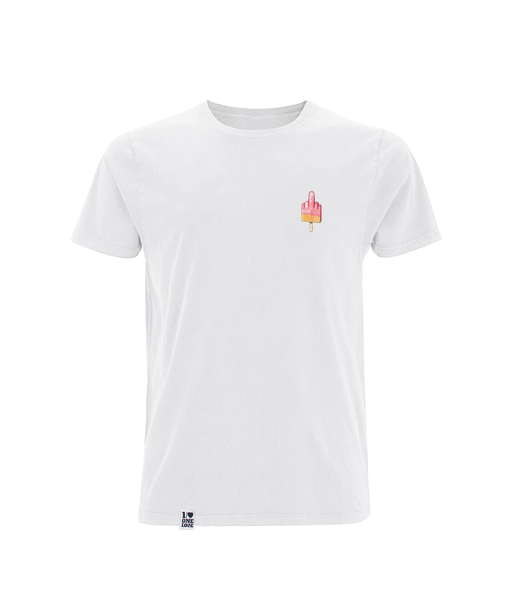 Mittelfinger Eis  - Herren Shirt