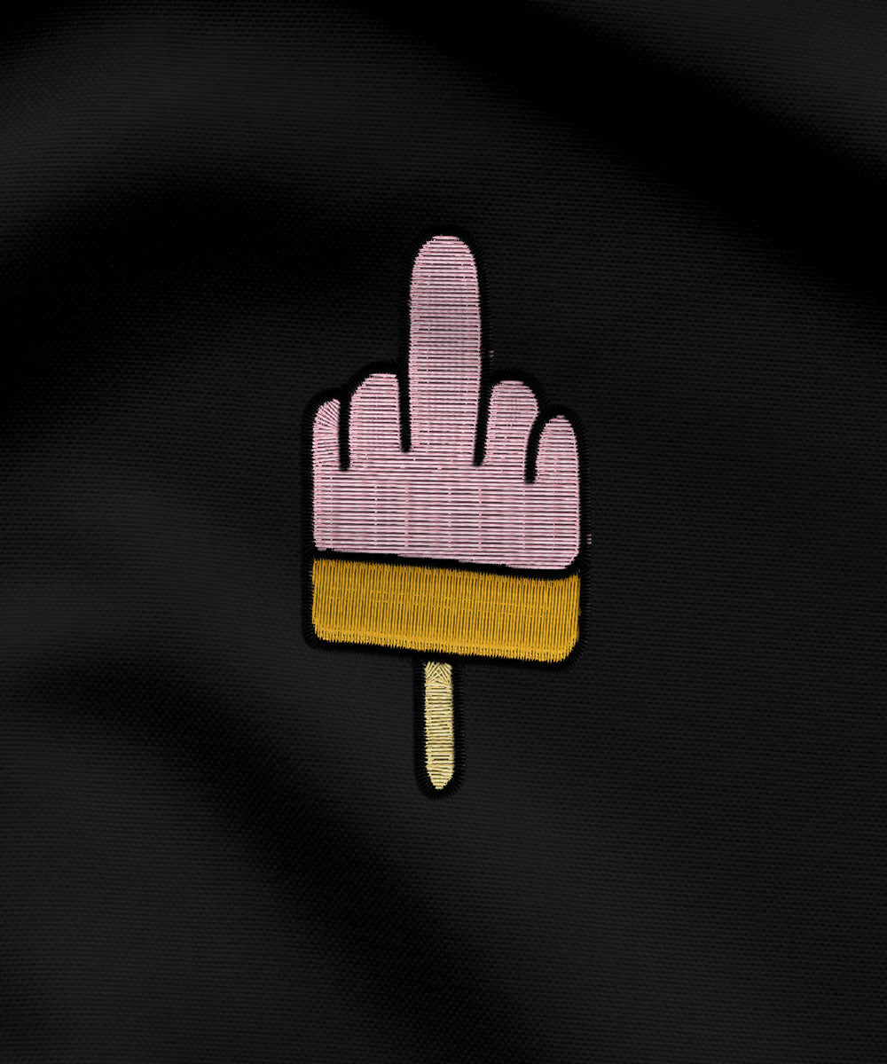 Mittelfinger Eis Stick  - Sweatjacke