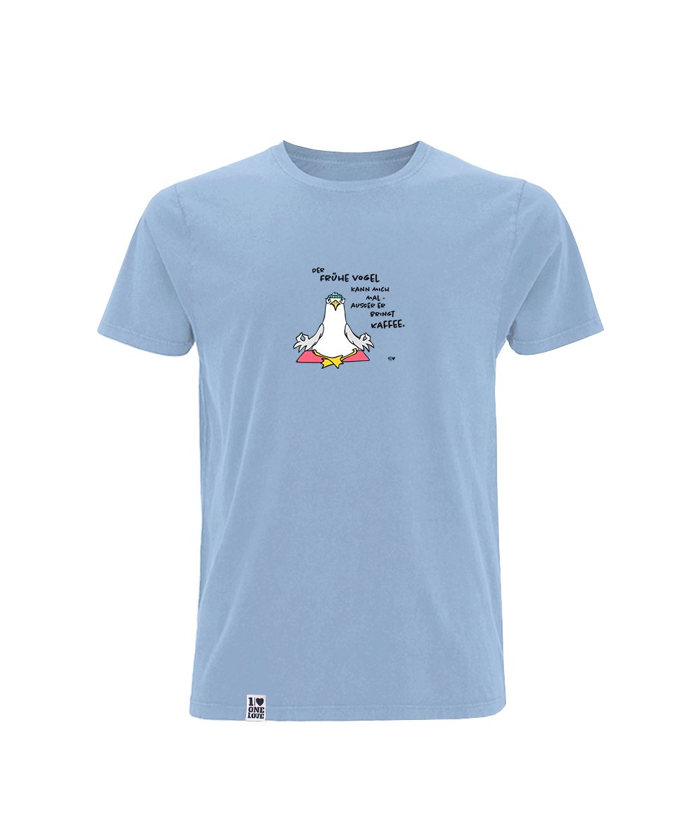 Der Frühe Vogel kann mich mal  - Herren Shirt | 100% Bio-Baumwolle