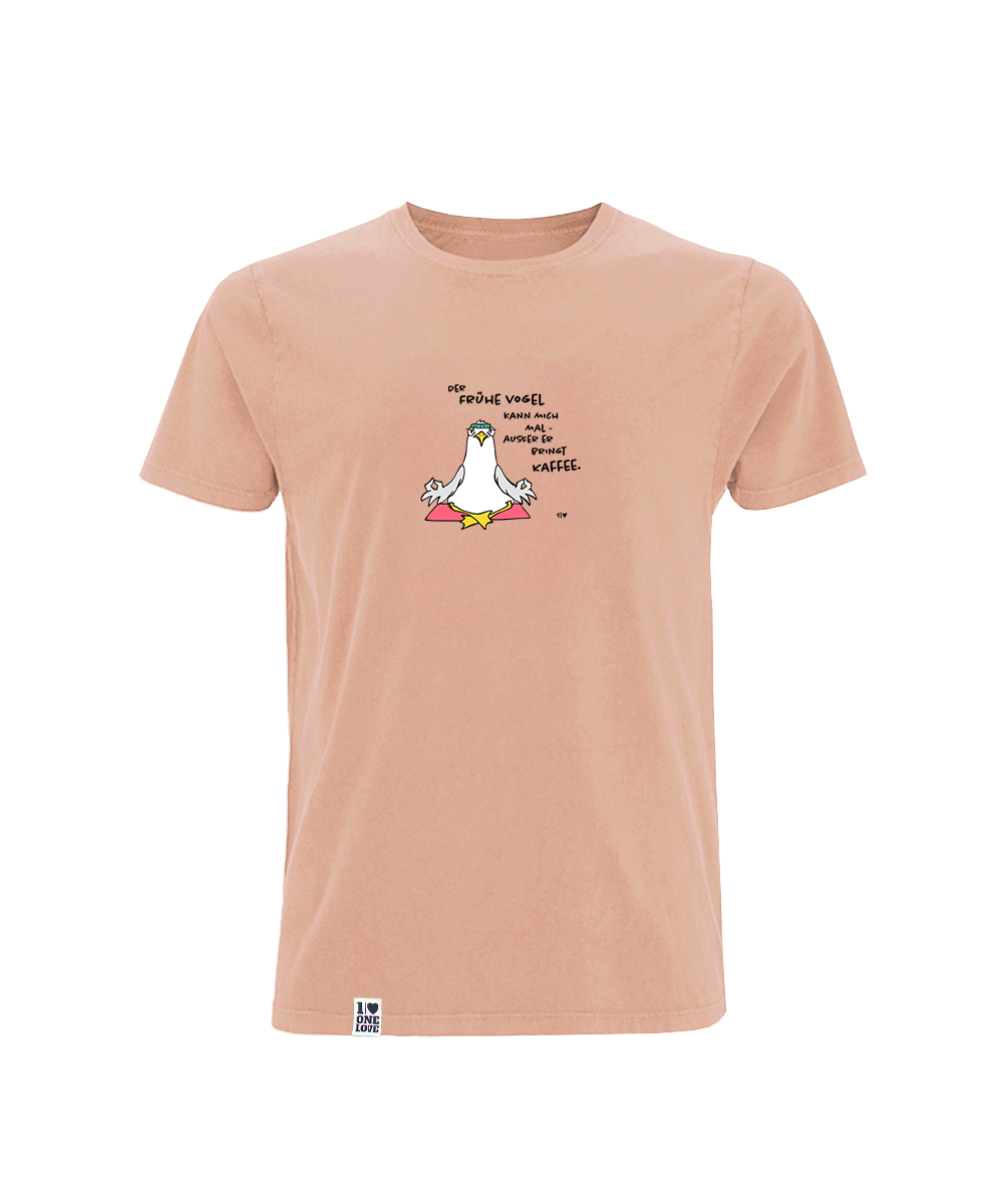 Der Frühe Vogel kann mich mal  - Herren Shirt | 100% Bio-Baumwolle
