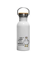 F**k You Möwe  - Edelstahl Trinkflasche
