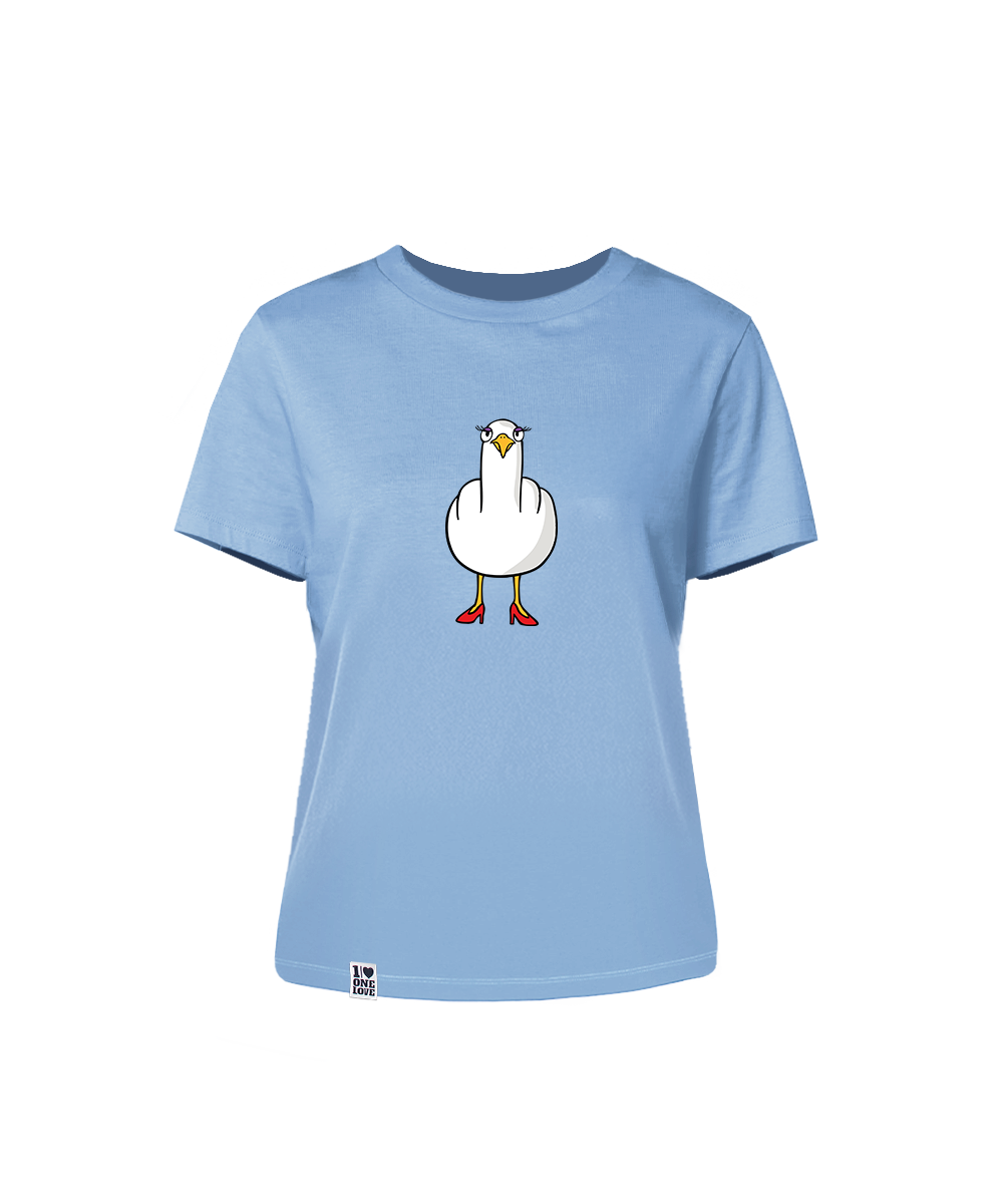 F**k YOU Möwenlady Shirt Damen Organic