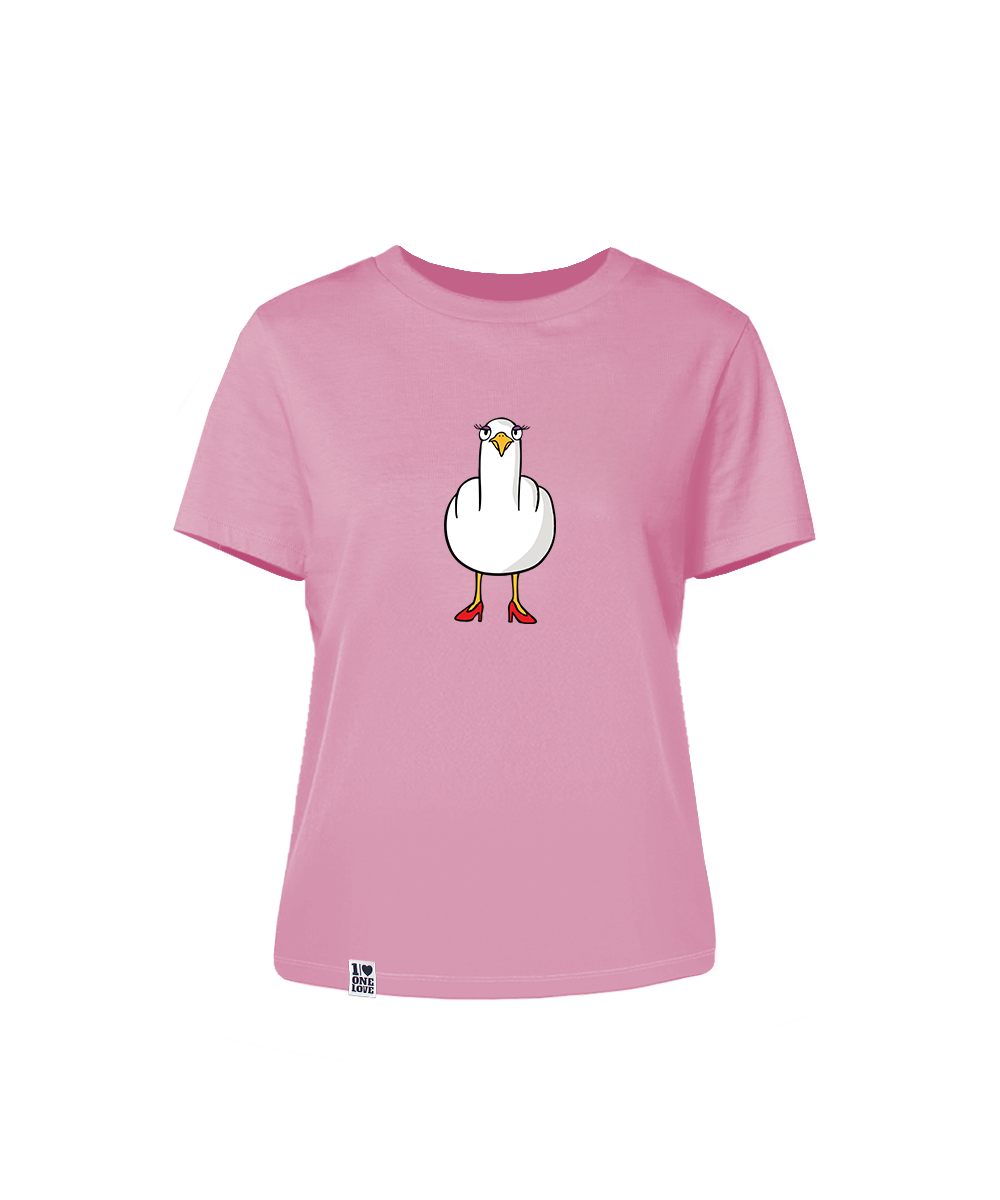 F**k YOU Möwenlady Shirt Damen Organic
