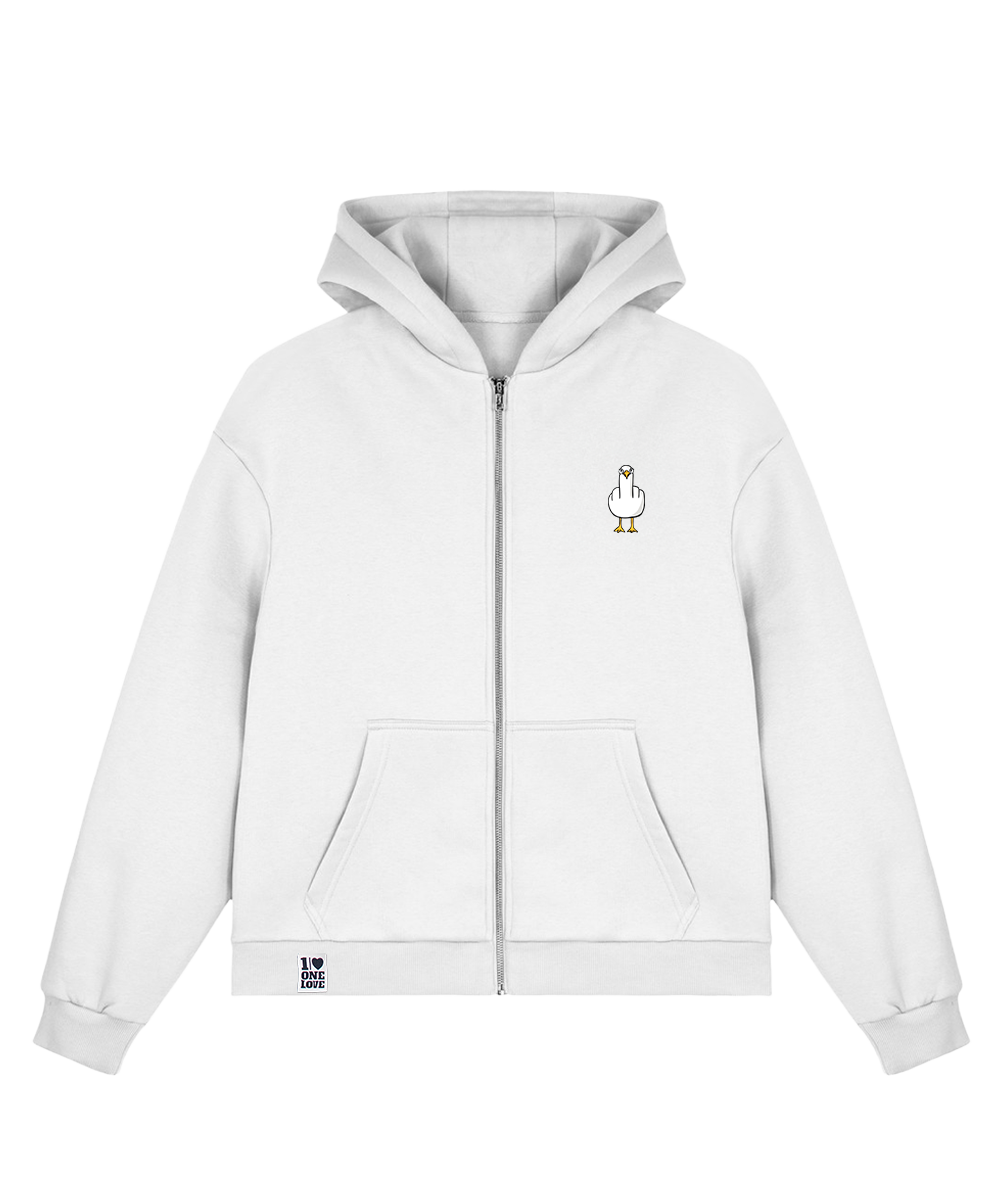 F**k You Möwe  - Unisex Zipper
