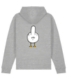 F**k You Möwe  - Unisex Premium Hoodie | Bio-Baumwolle | Backprint