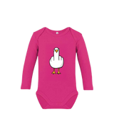 F**k You Möwe  - Baby Body Langarm
