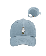 Fuck You Möwe  - Vintage Cap mit Stick