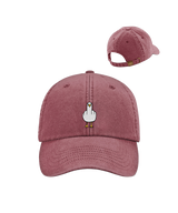 Fuck You Möwe  - Vintage Cap mit Stick
