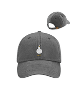 Fuck You Möwe  - Vintage Cap mit Stick