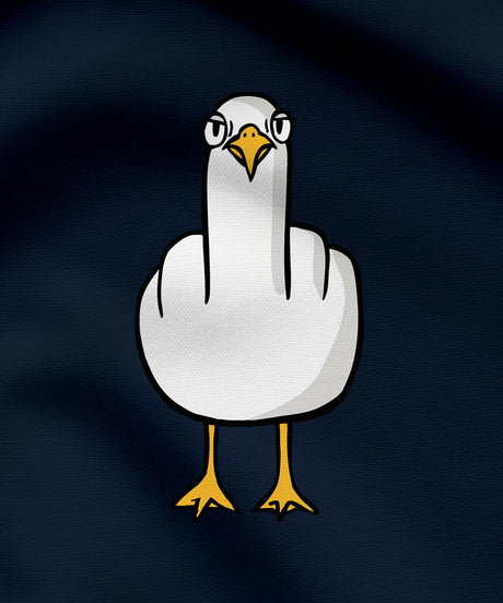 F**k You Möwe  - Baby Body Langarm