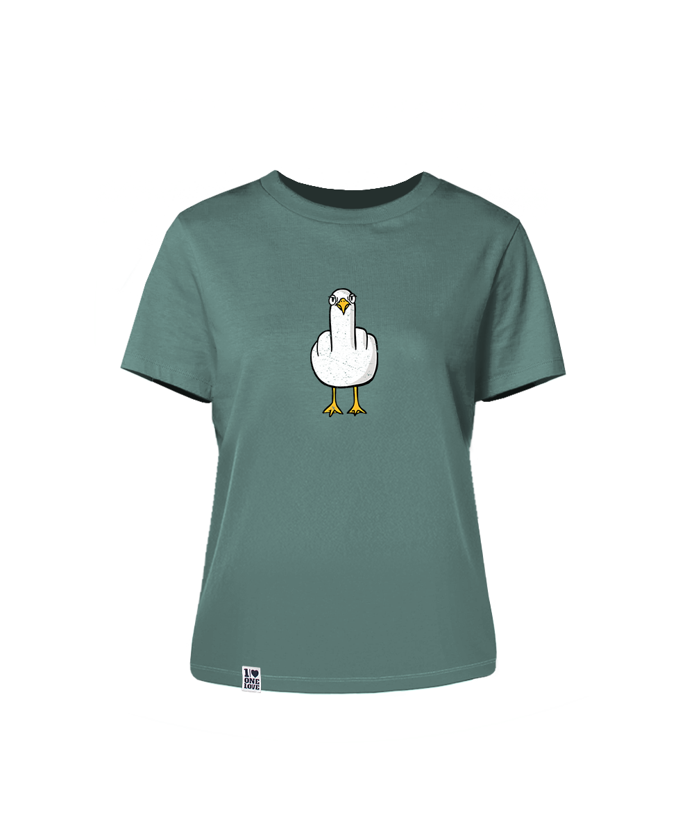 Fuck You Möwe  - Damen Shirt